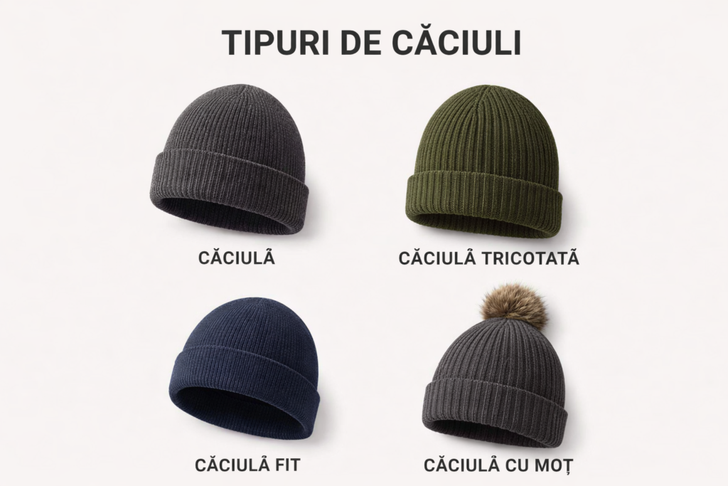 tipuri de căciuli pentru bărbați