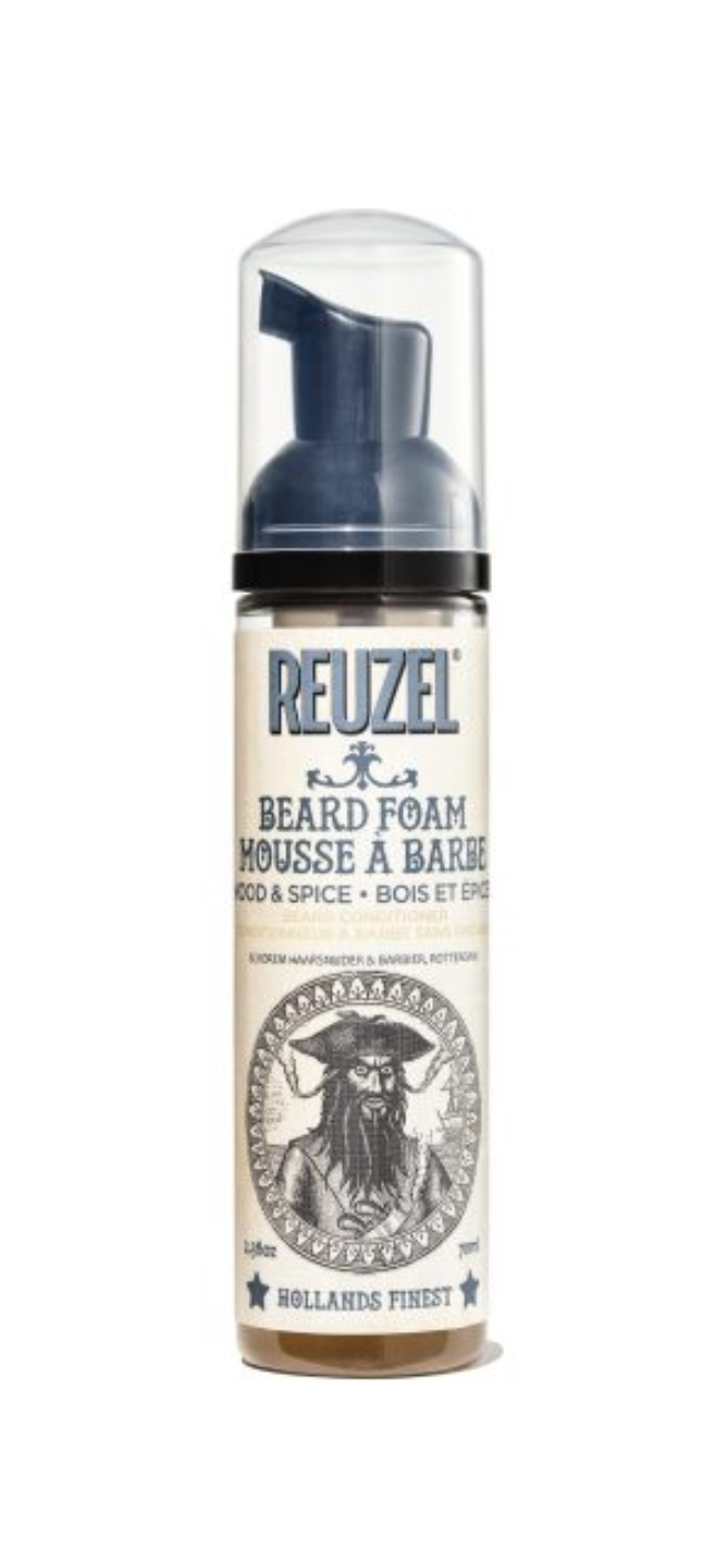 Spumă pentru barbă Reuzel Wood and Spice Atelierul de Tuns